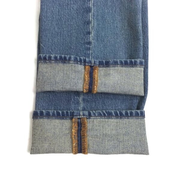 Levi's 501 CT Medium Wash Button Fly Tapered Leg Denim Jeans Mens 38x28.5 NWT - Picture 10 of 16